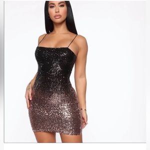 FN sequin mini dress